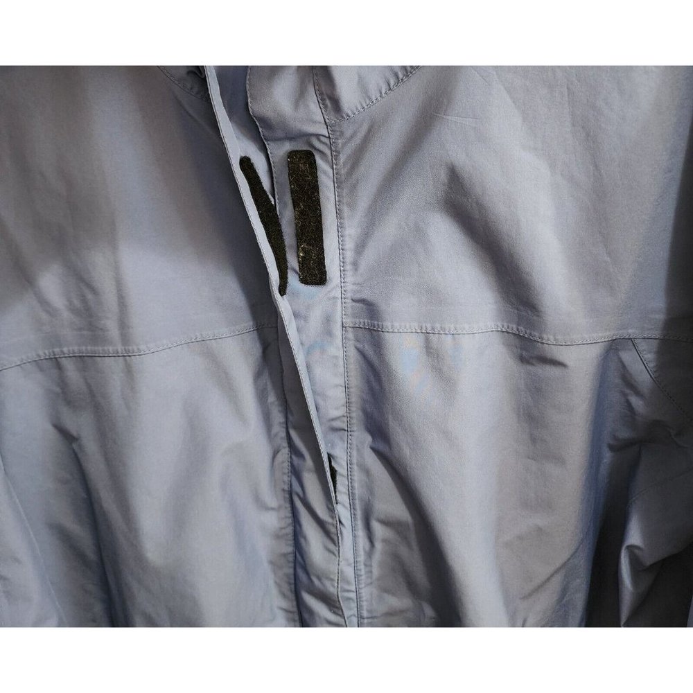 Bass Pro Shop Gore Tex Paclite‎ Blue Windbreaker Hooded Jacket Mens Size Large - Picture 8 of 14